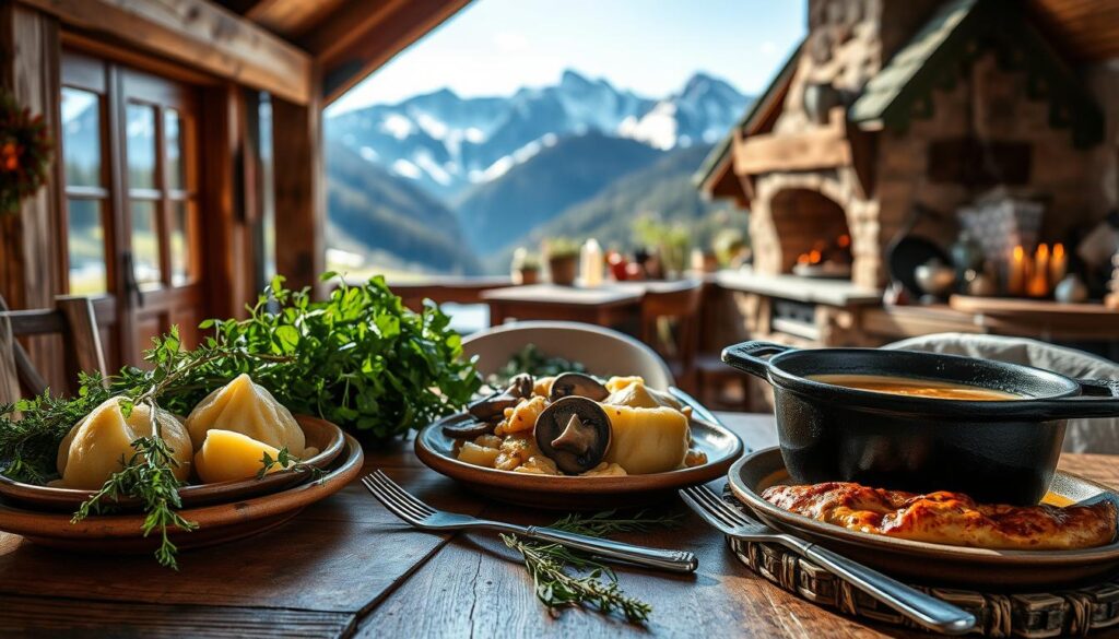 bjergrig comfort food alperne