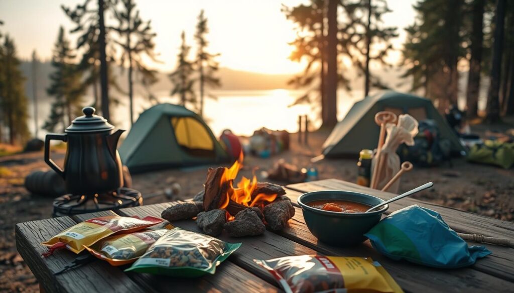 brugsscenarier frysetørret mad camping